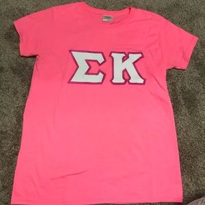 Sigma Kappa lettered shirt